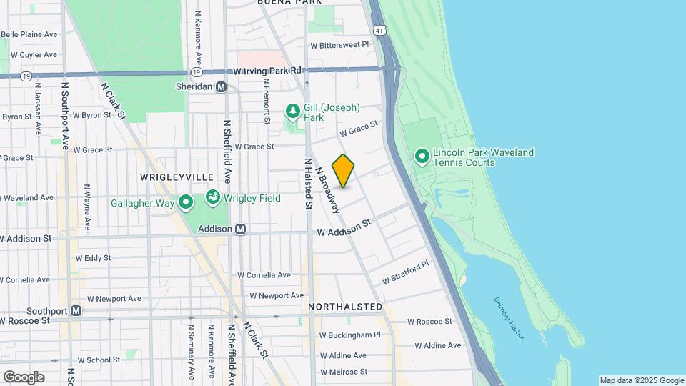 725 W Waveland Ave, Unit 6182e Map and Location Details