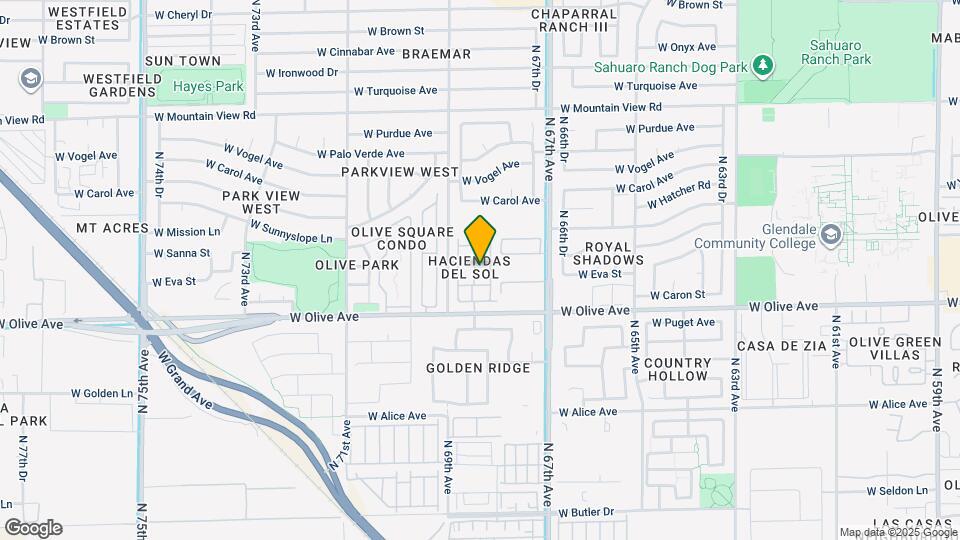 9123 N 68th Dr Map and Location Details