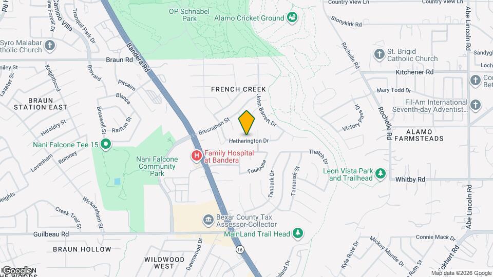 8922 Hetherington Dr, Unit ID1346353P Map and Location Details