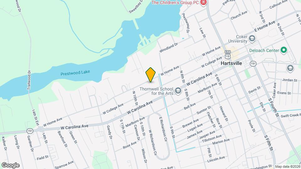 527 W Home Ave Map and Location Details