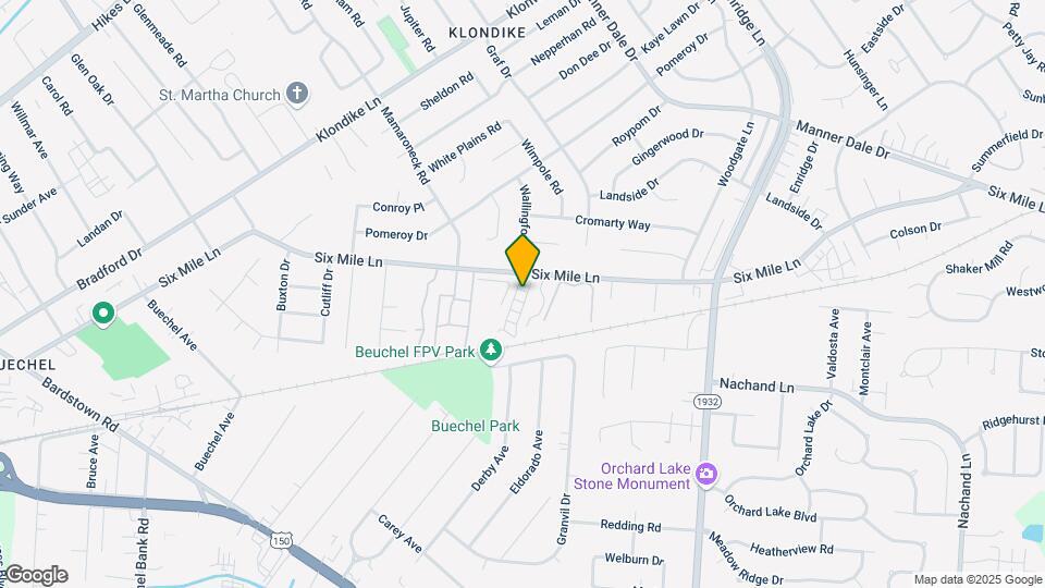 4207 Wallingford Ln Mapa y Detalles de la Ubicación