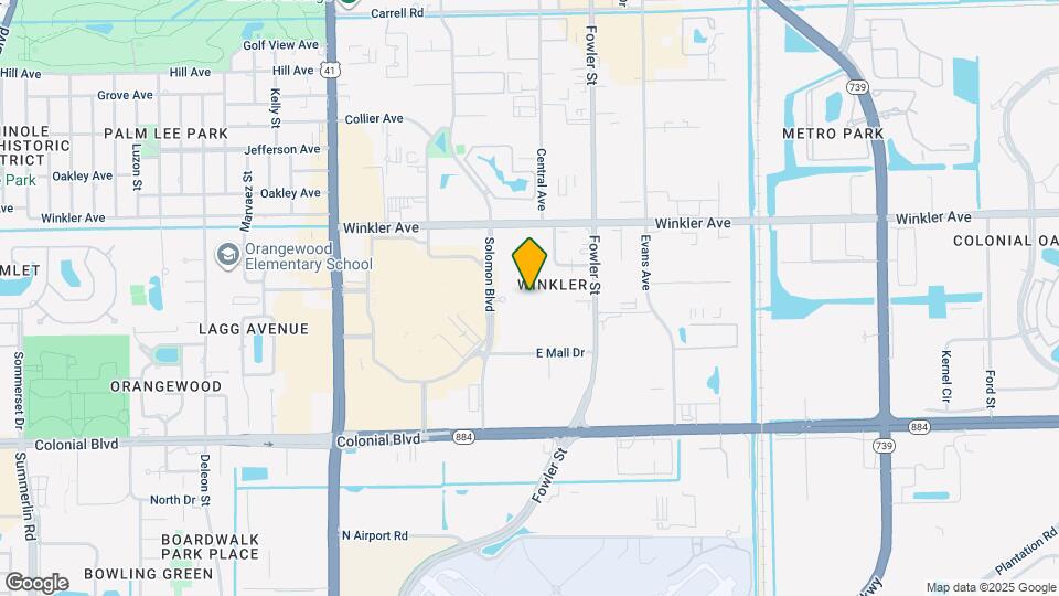 4121 Residence Drive Map and Location Details