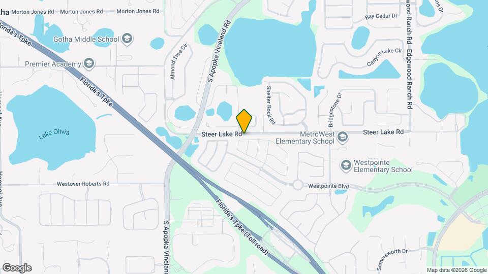 7841 Belvoir Dr Map and Location Details