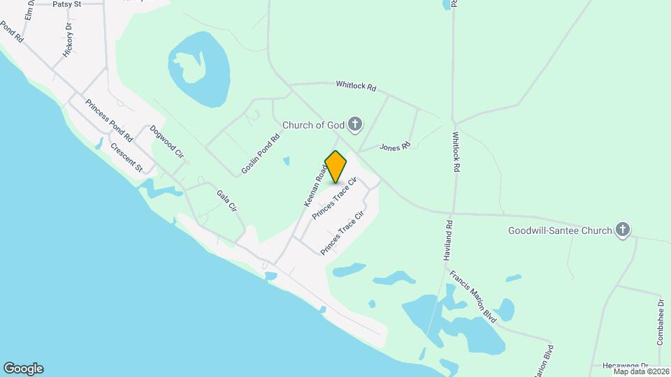 1506 Princes Trace Cir Mapa y Detalles de la Ubicación