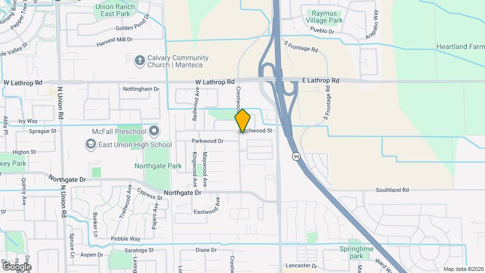 1810 Crestwood Ave Mapa y Detalles de la Ubicación