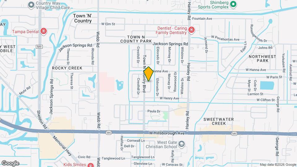 6016 Murray Hill Dr Map and Location Details