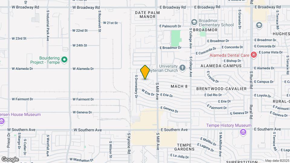 110 W Del Rio Dr Map and Location Details