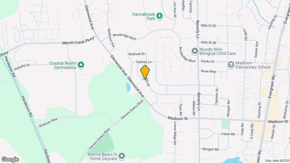 6404 W Beech St Map and Location Details