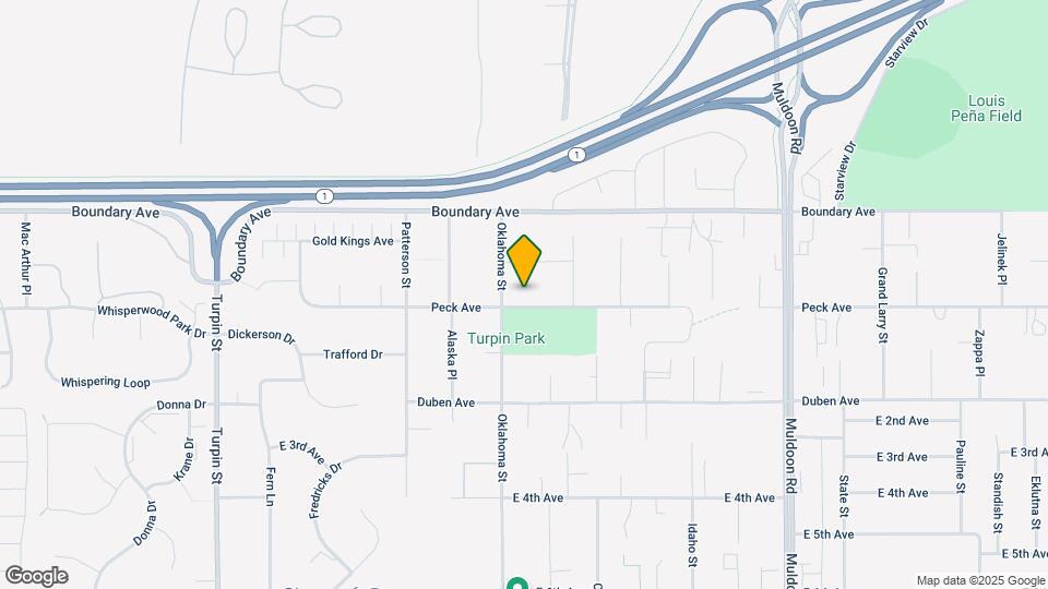 7313 Peck Ave Map and Location Details