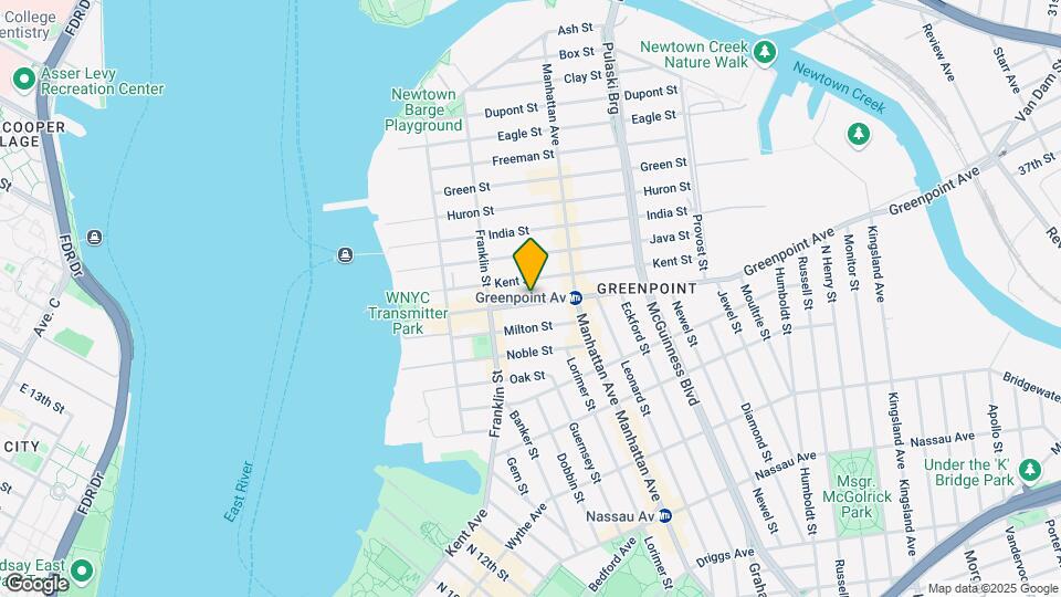 The Greenpoint House Mapa y Detalles de la Ubicación