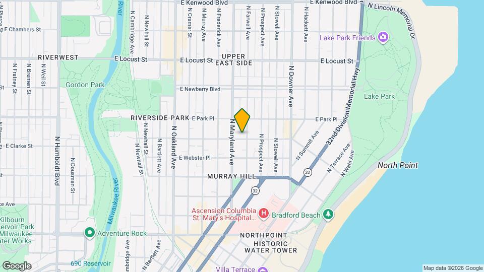 2222 E Belleview Pl Map and Location Details