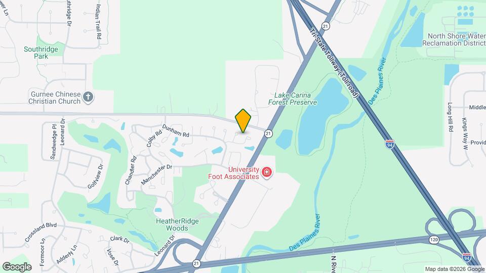 643 Wilbur Ct Map and Location Details