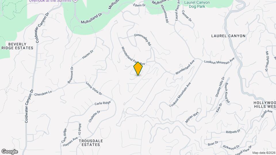 2251 Sunset Heights Dr Map and Location Details