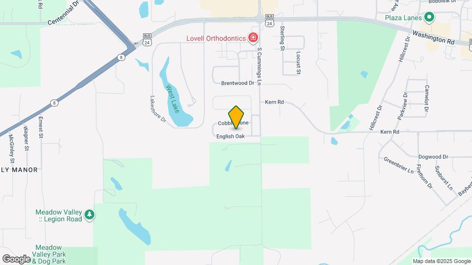 1917 English Oak Map and Location Details