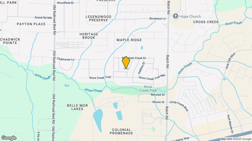107 N W Sugar Bluff Ln Map and Location Details