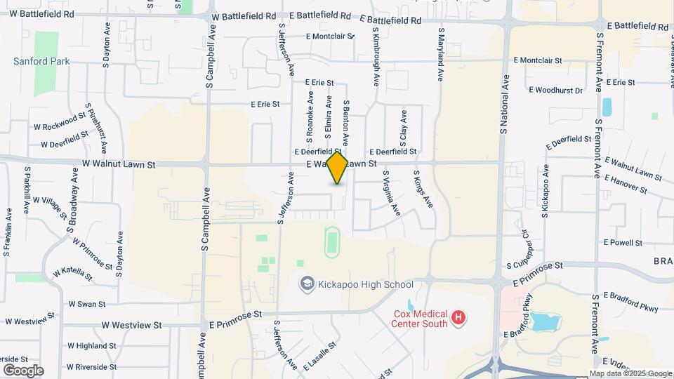 613-615 E Redwood St Map and Location Details