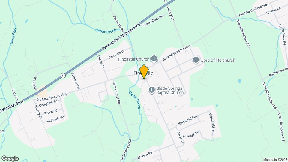 300 Glade Springs Rd Mapa y Detalles de la Ubicación