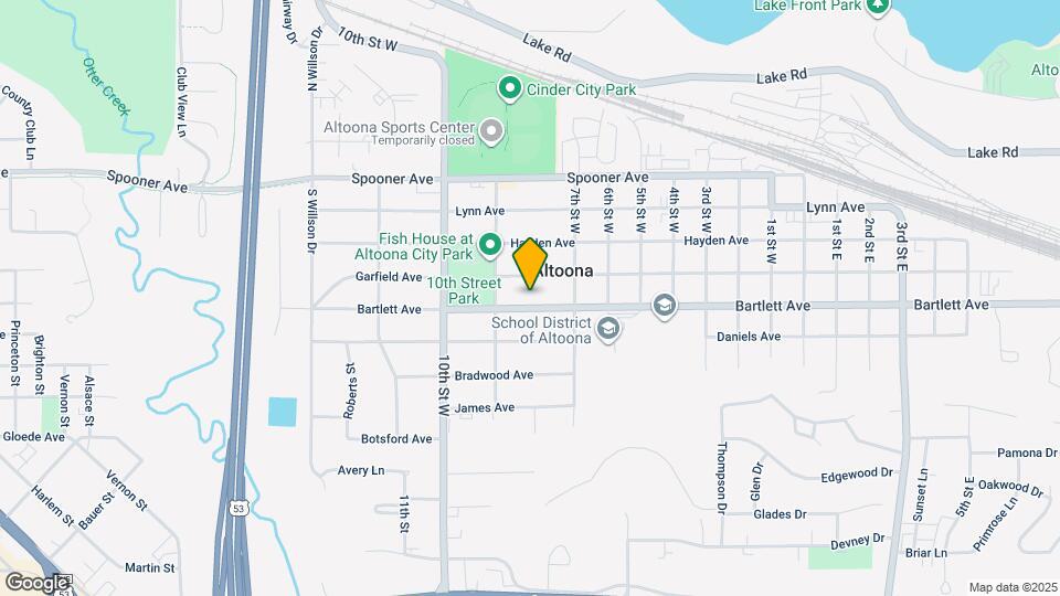 2212 Bartlett Ave Map and Location Details