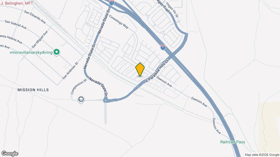 1171 Paradise Safari Dr Map and Location Details