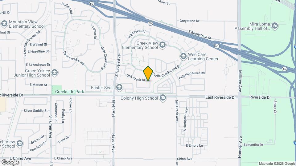 3703 S Country Oaks Loop Map and Location Details