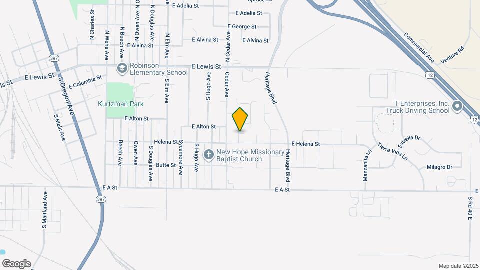 517 Whitefish Ln Map and Location Details