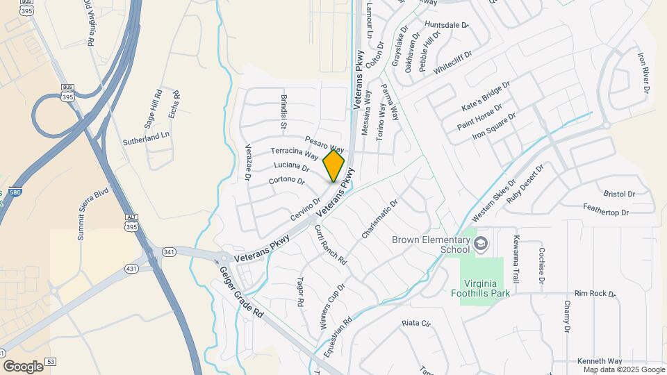 11460 Cervino Dr Map and Location Details