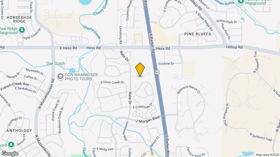 19506 E Bellisario Creek Dr Map and Location Details