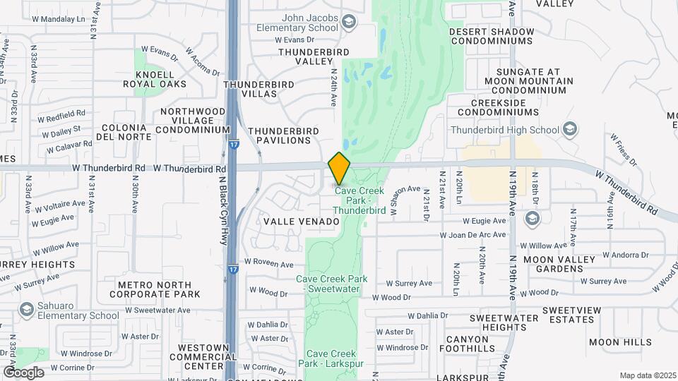 13605 N 24th Ave Map and Location Details