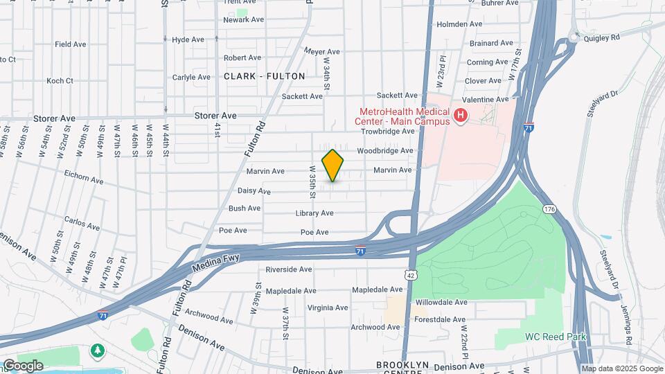 3322 Daisy Ave Map and Location Details