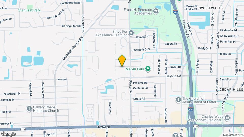 7650 Jana Ln S Map and Location Details