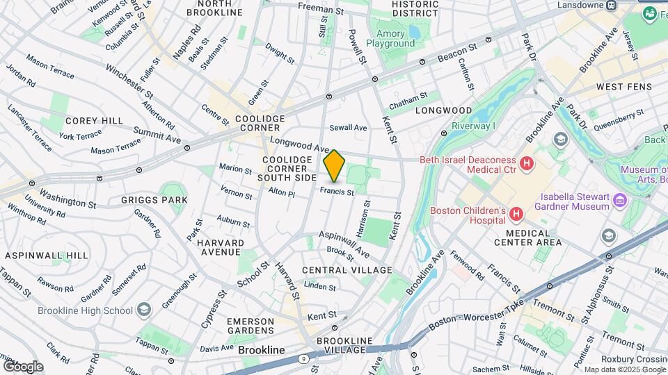 85-87 Francis St Map and Location Details