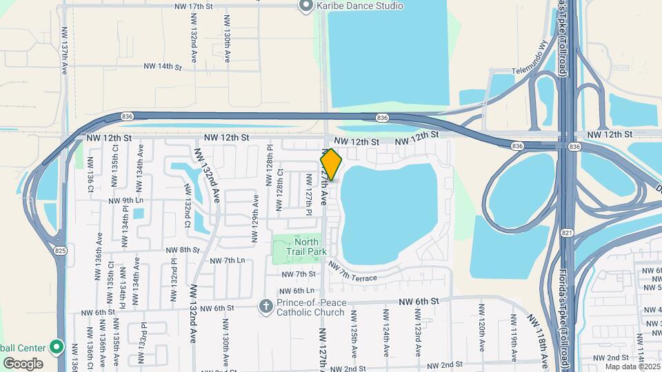 12683 NW 10th St Map and Location Details