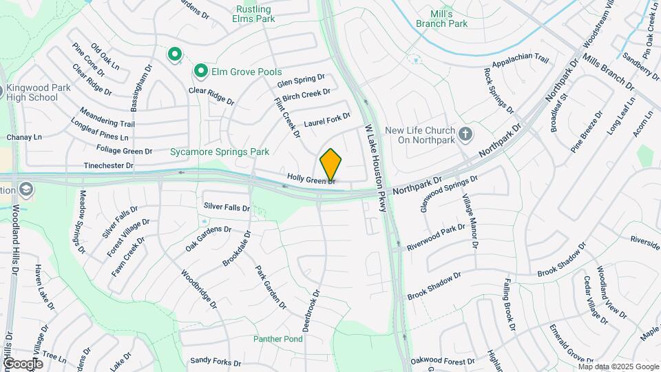 3202 Holly Green Dr Map and Location Details