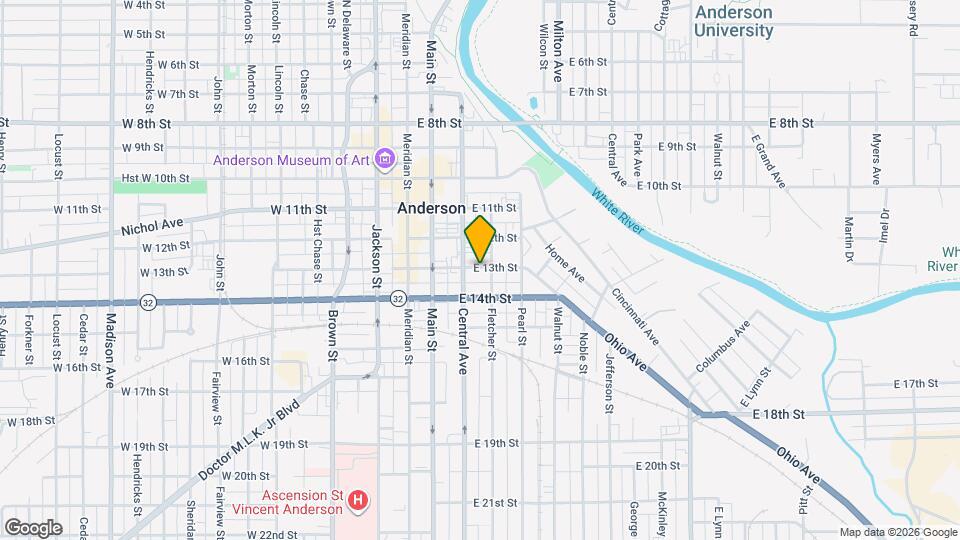 219 E 13th St Map and Location Details