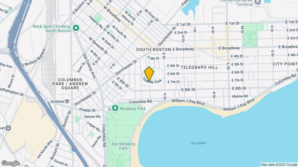 53 Thomas Park Mapa y Detalles de la Ubicación