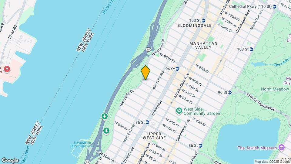 190 Riverside Dr Map and Location Details