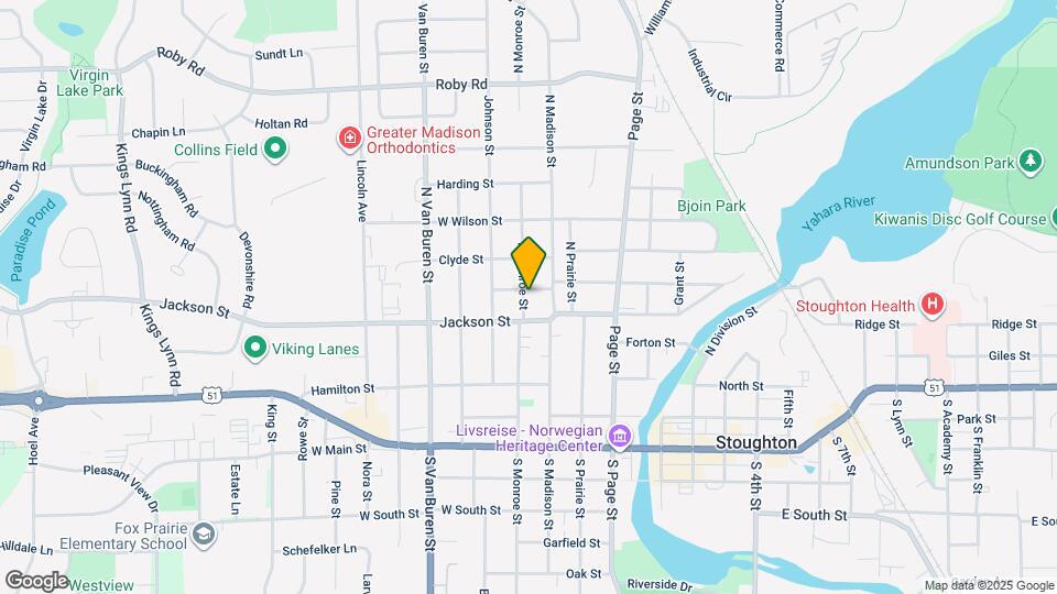 317 N Monroe St Map and Location Details