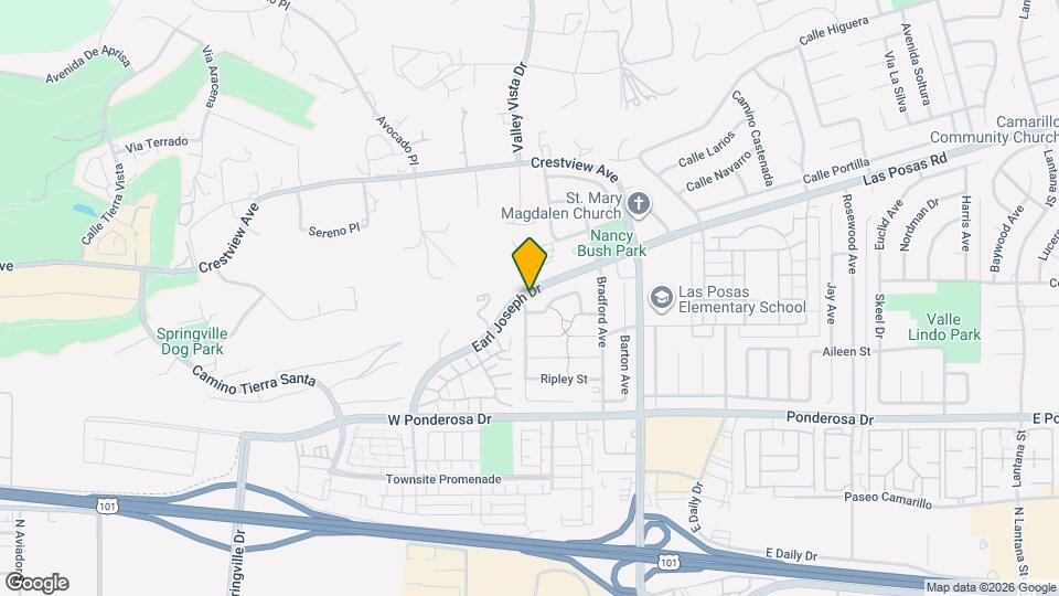 1038 Green Lawn Ave Map and Location Details