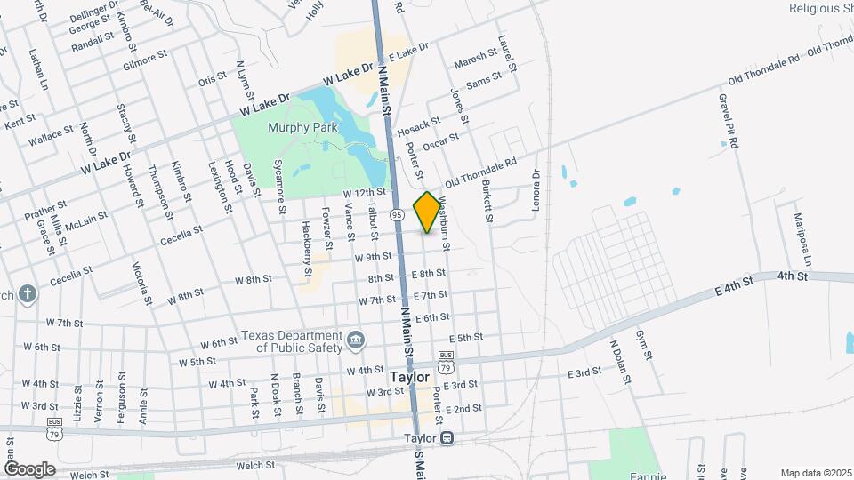 908 Porter St Map and Location Details