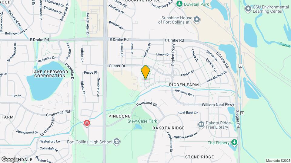 2862 Kansas Dr Map and Location Details