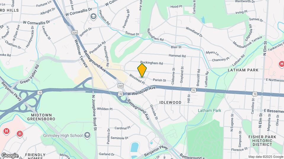 1304 Winstead Pl Mapa y Detalles de la Ubicación