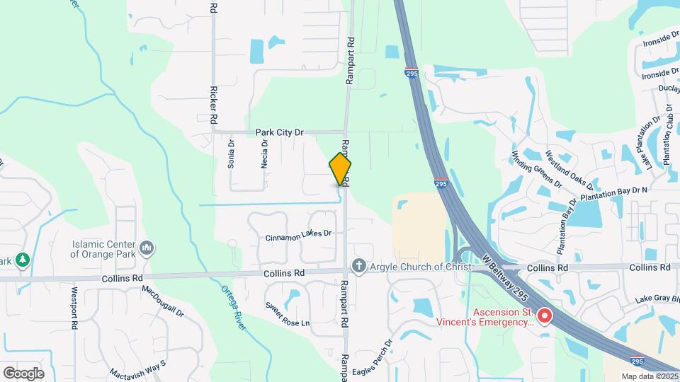 7609 Cinnamon Tea Ct Mapa y Detalles de la Ubicación