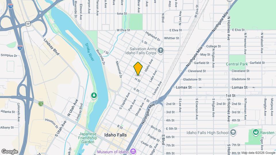 450 H St Map and Location Details