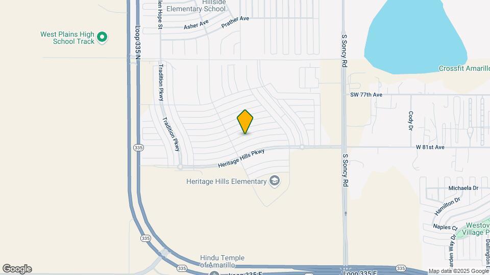 9312 Kori Dr Map and Location Details