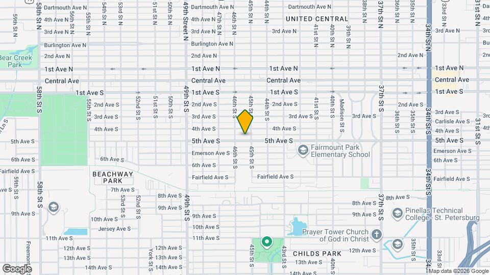 4519 5th Ave S Map and Location Details