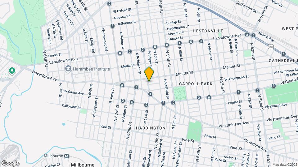 6051 Kershaw St Map and Location Details