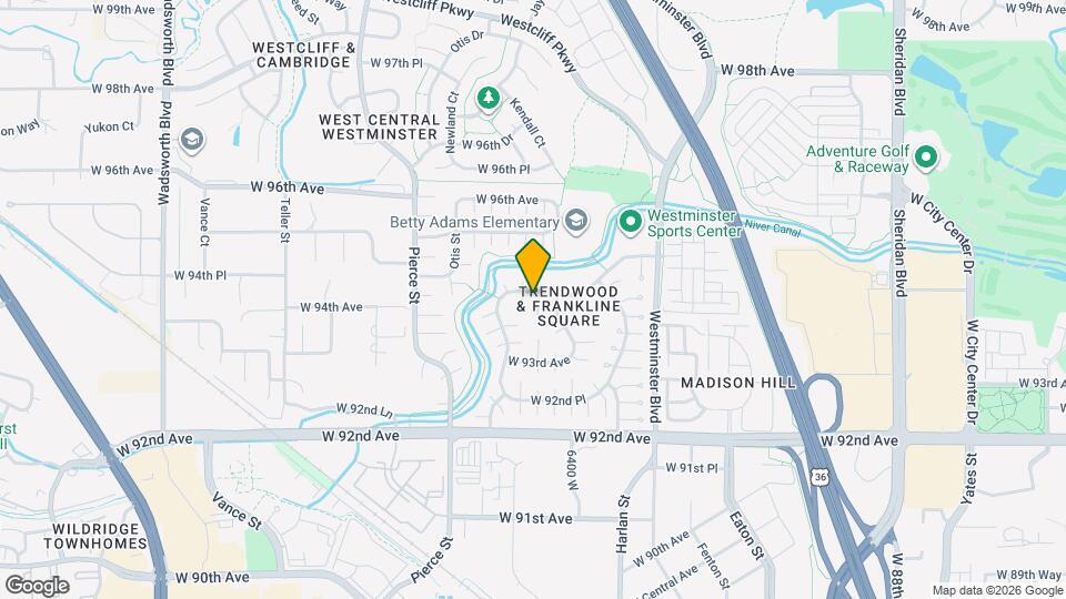 6320 W 95th Ave, Unit 316 Map and Location Details