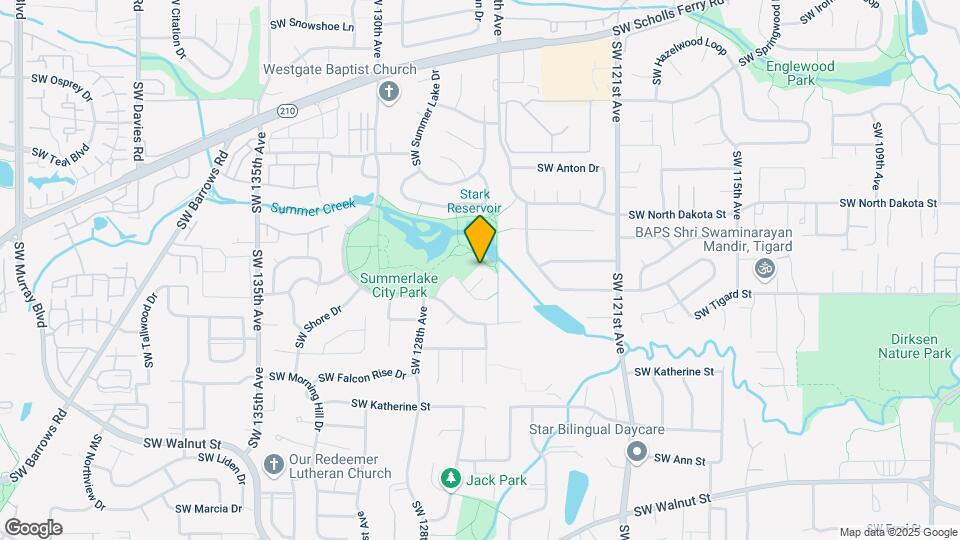 12587 SW Bridgeview Ct Map and Location Details