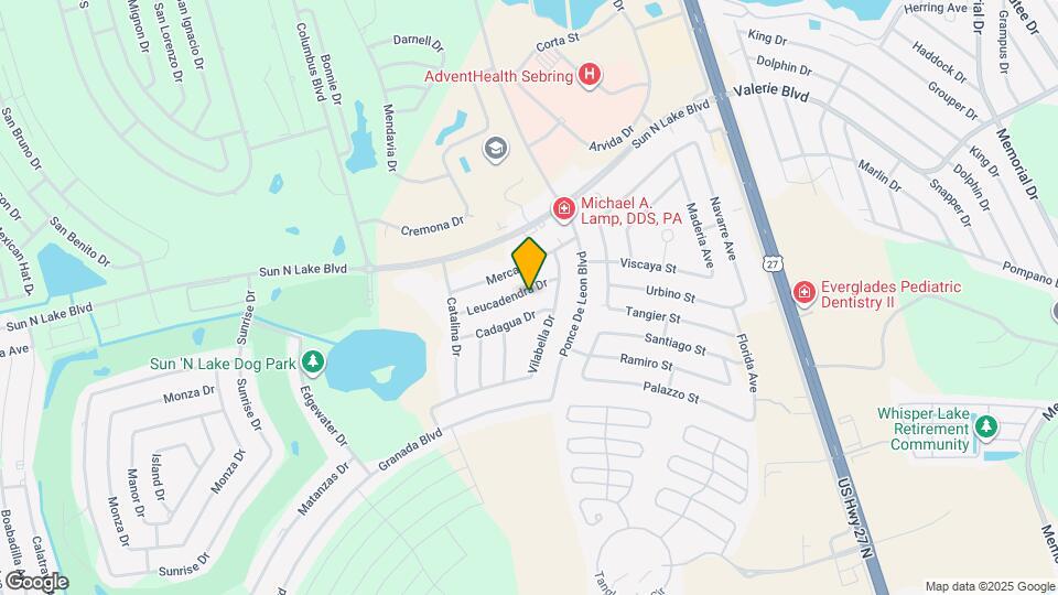 4609 Leucadendra Dr Map and Location Details