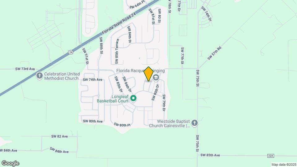 7530 SW 81st Way Map and Location Details
